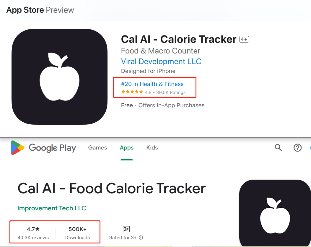 浅析2024年一鸣惊人的AI应用——Cal AI​