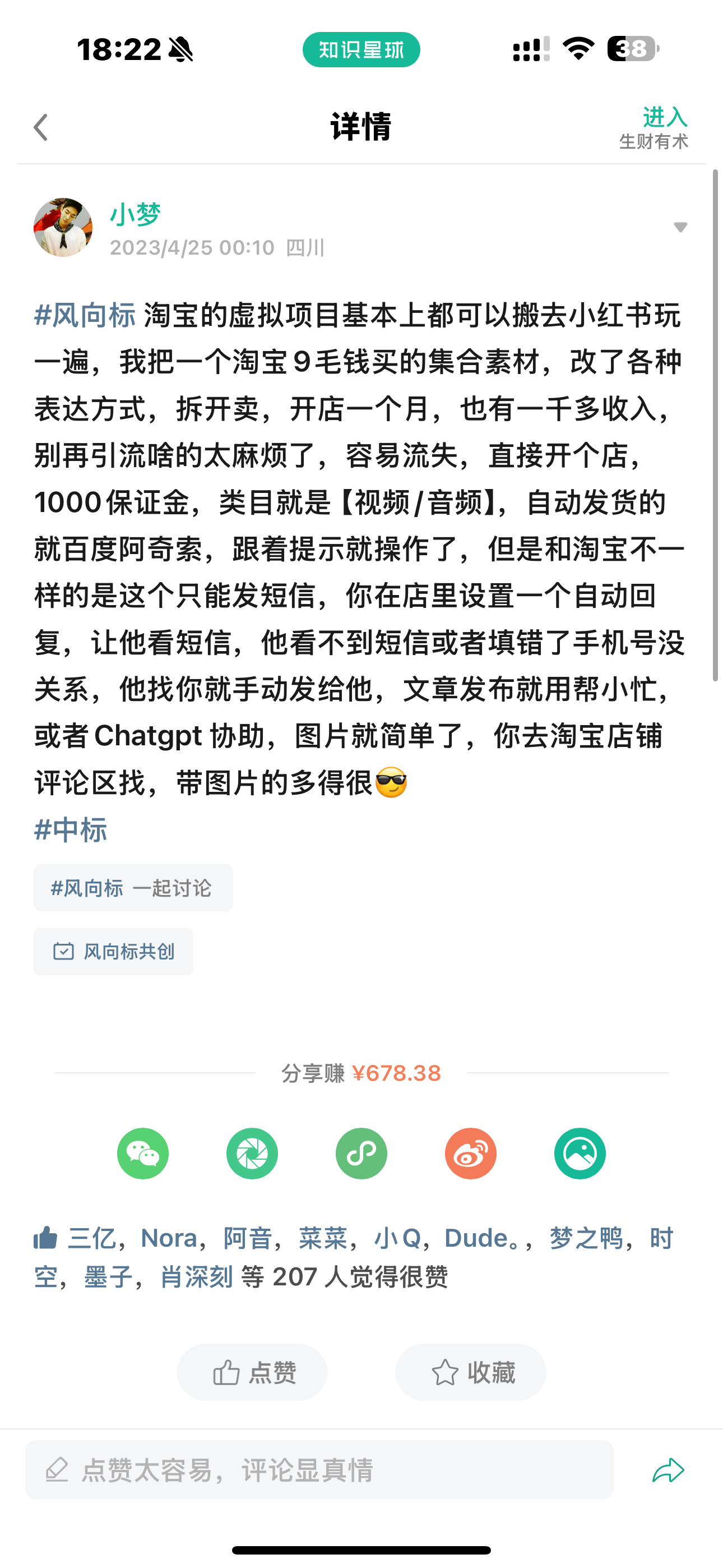 懒人是如何做小红书虚拟项目的​