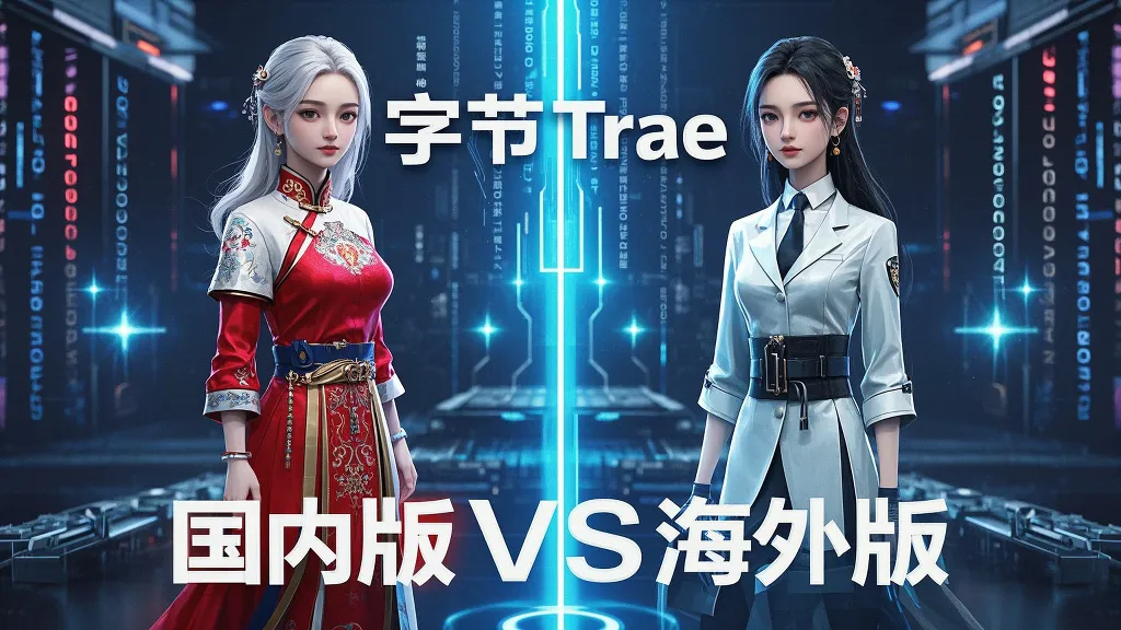字节新发布的Trae国内版，到底有没有阉割过？​