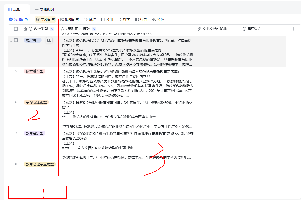 飞书+多维表格，十倍提高生产效率​