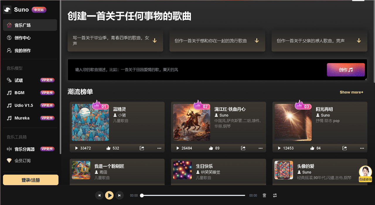 AI音乐工具与行业分析-帮你从零到一认识AI音乐​