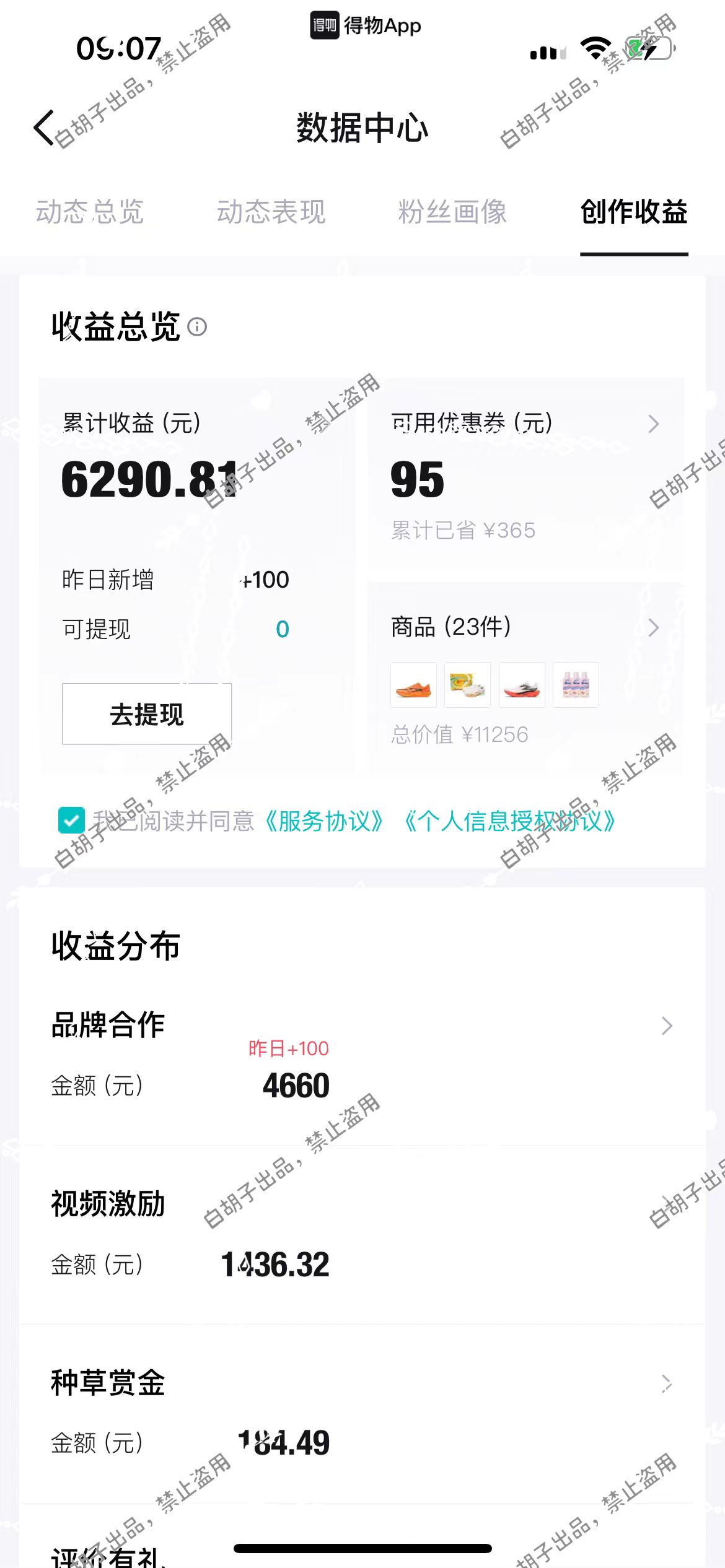 月入2k，适合新手的副业项目——得物创作者​