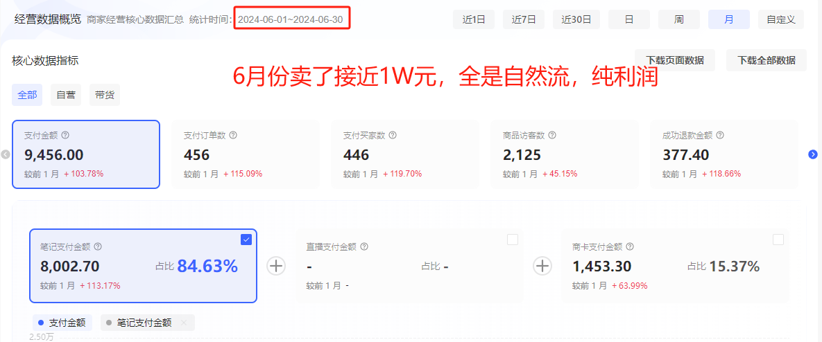 小红书虚拟电商+SEO，一次偶然的数据分析发现的好生意​